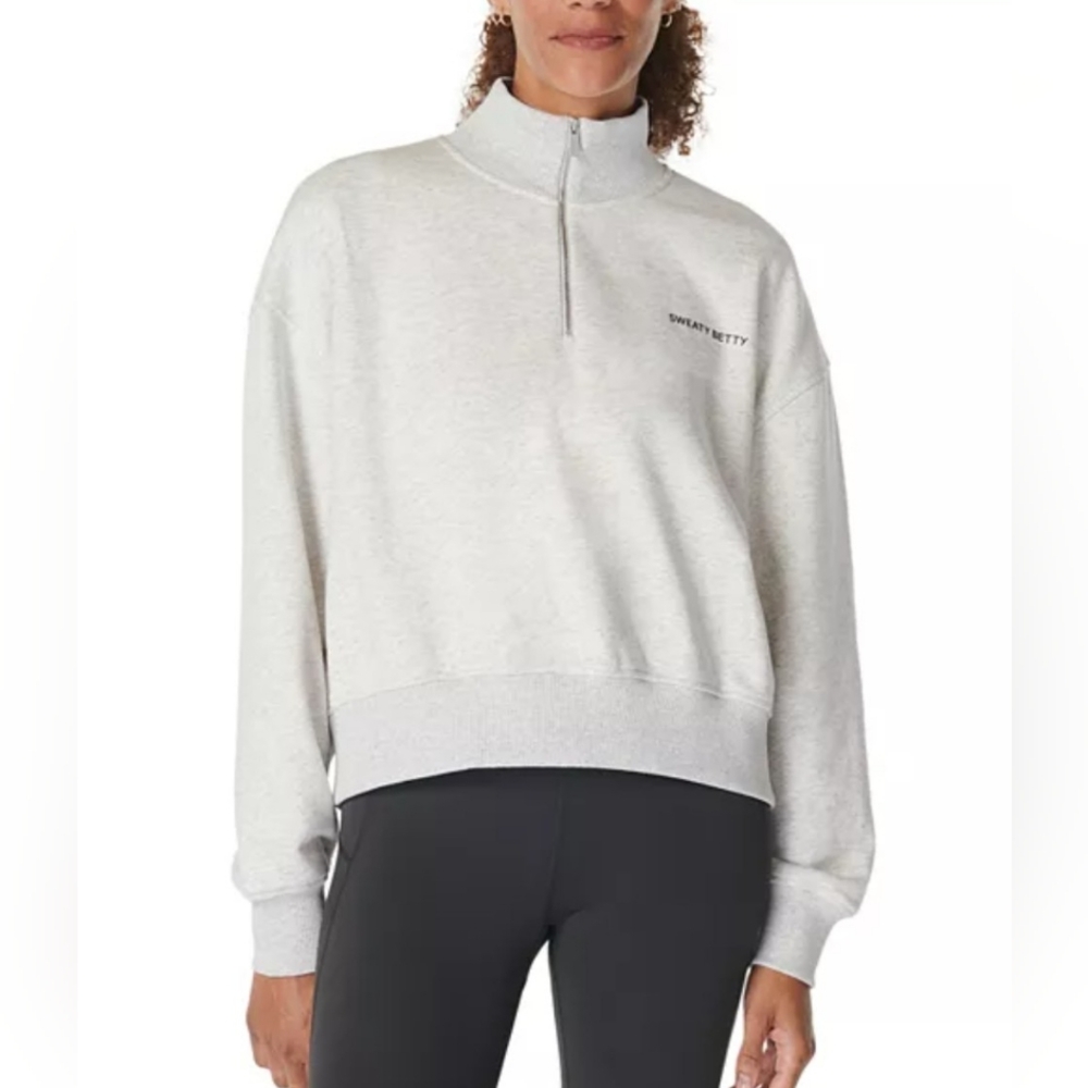NWT Sweaty Betty Revive Crop Half Zip